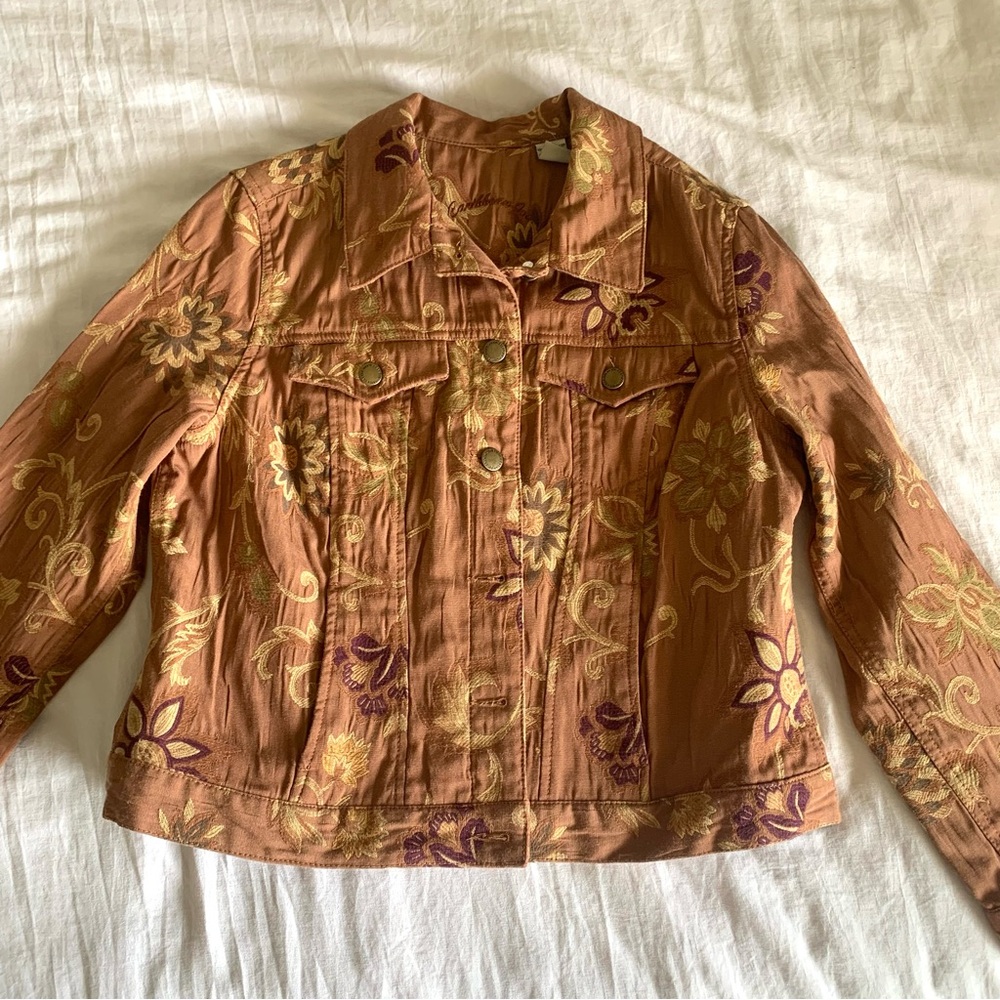 Vintage Western Embroidered Jacket